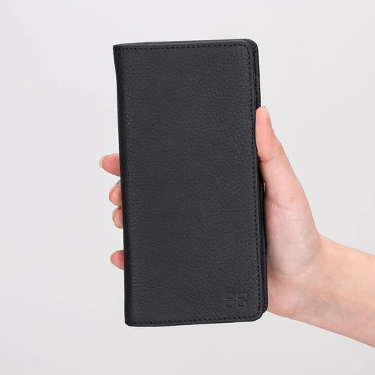 Evra Universal Leather Wallet Case 7"