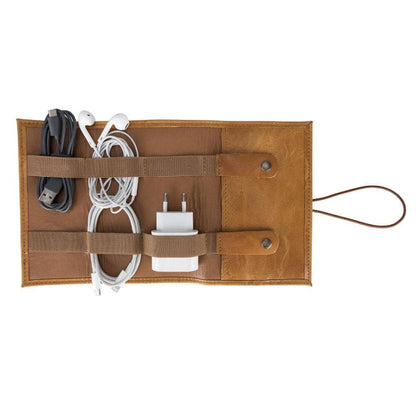 Leather Cable Organizer V18 DESENLİ
