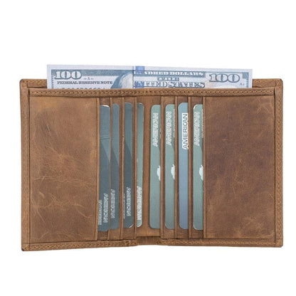 Leather Yetta Card Holder Bouletta