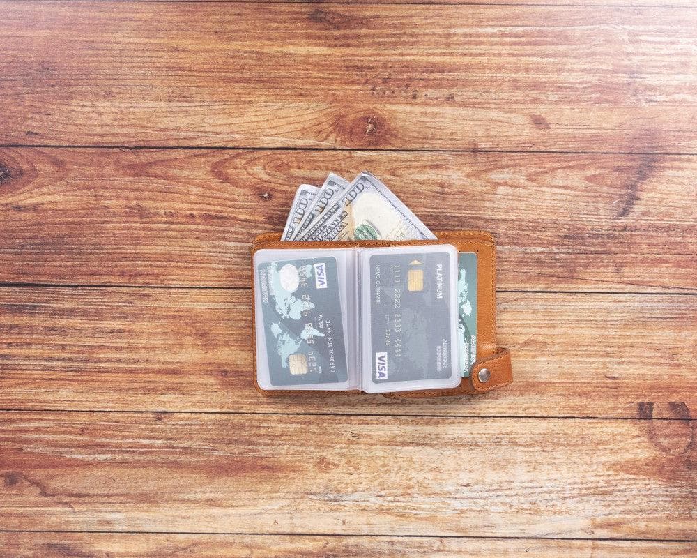 Oscard Card Holder Tan