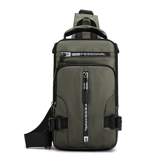 Bodybag met USB-poort voor werk en reizen