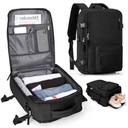 Praktische rugzak van 35 liter voor vakantie en reizen