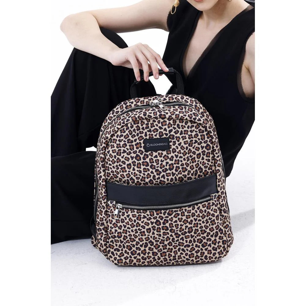 BloominBag Earthy Leopard 13-14 inch MacBook / Laptop Backpack_11