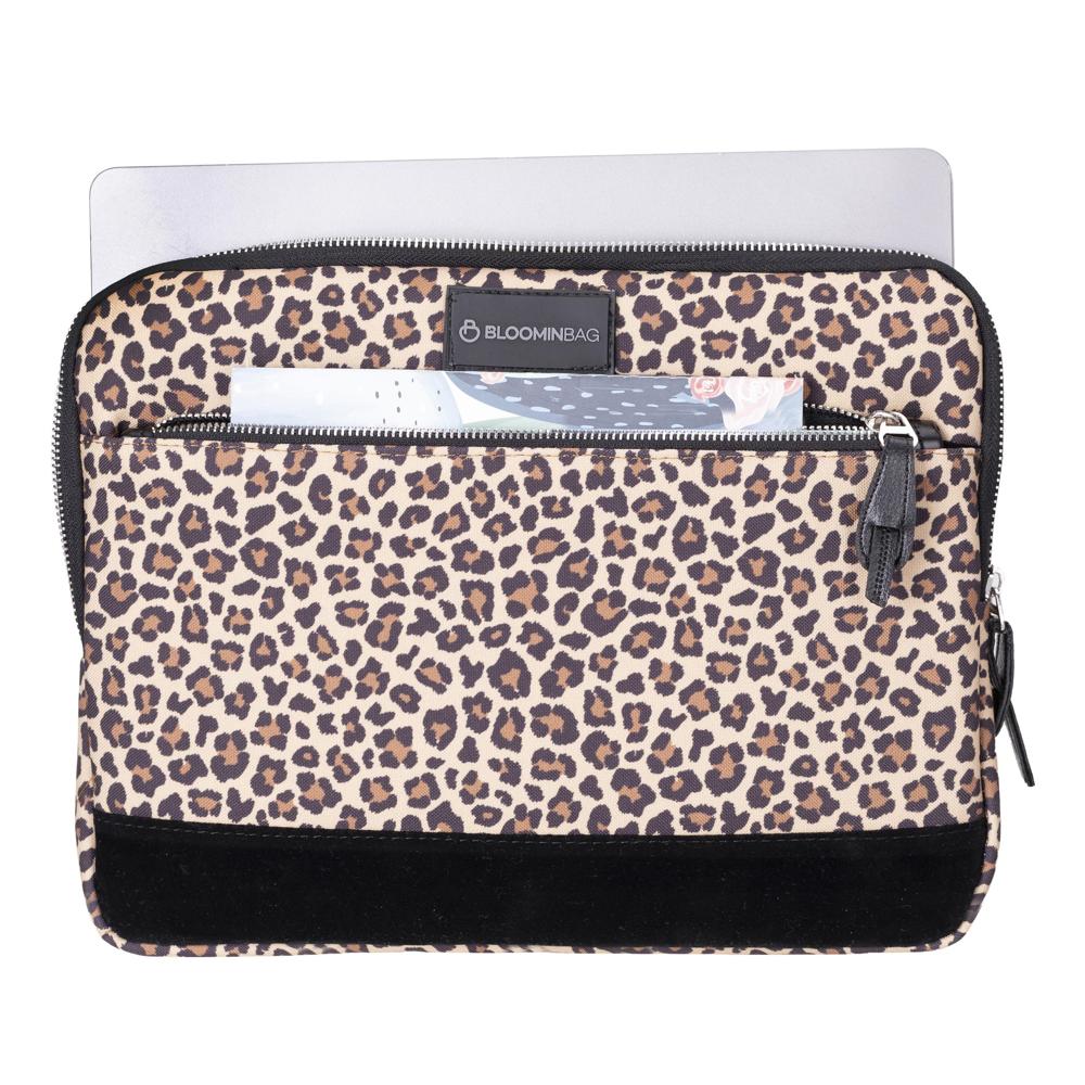 BloominBag Earthy Leopard 13 Inch Laptop / MacBook Sleeve_5