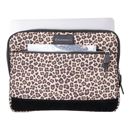 BloominBag Earthy Leopard 14 inch Laptop / MacBook Sleeve _4