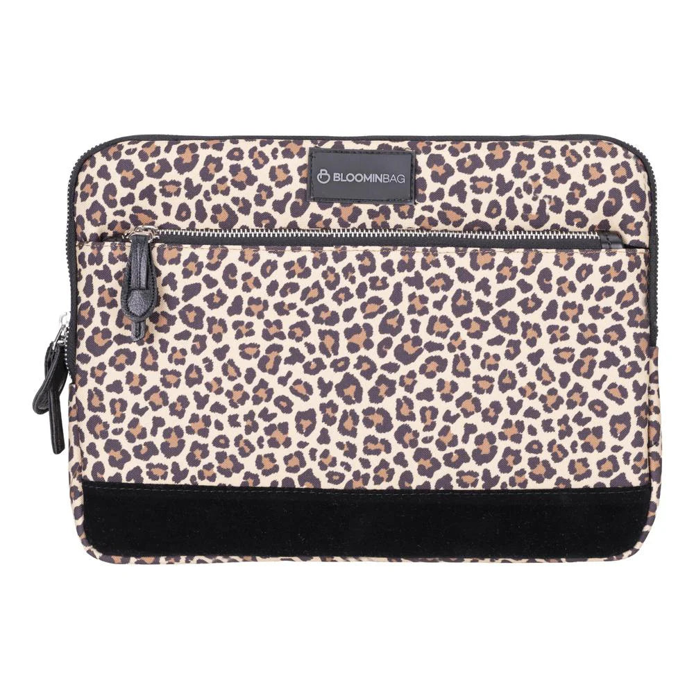 BloominBag Earthy Leopard 15-16 inch Laptop / MacBook Sleeve _2