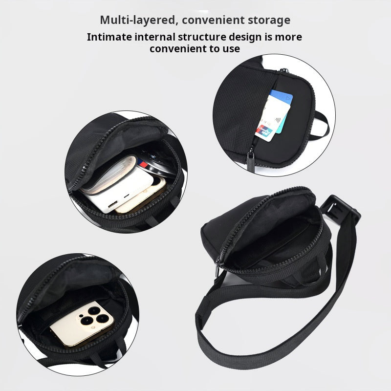 Crossbodytas voor gadgets, accessoires en andere benodigdheden