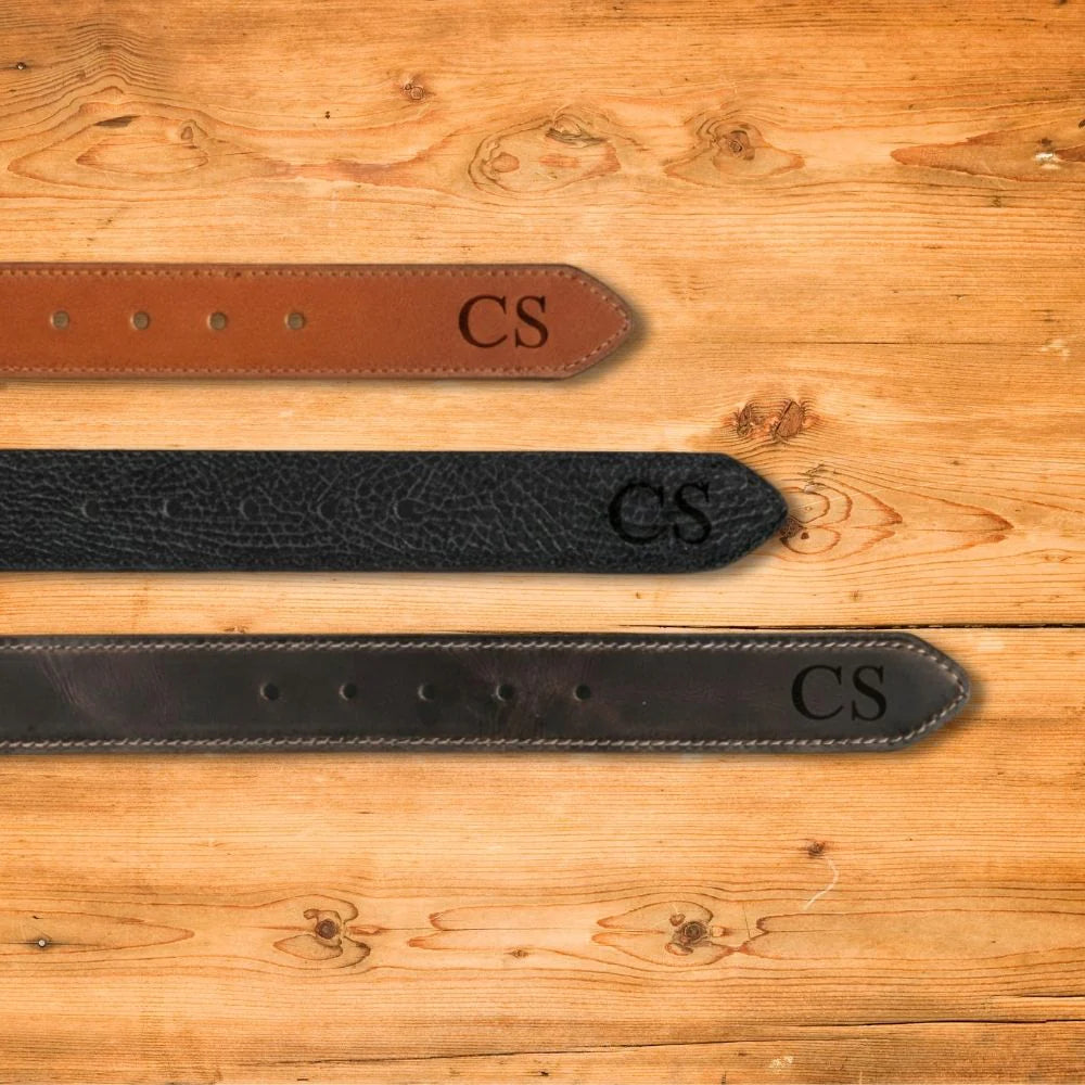 Urban Classic leren herenriem