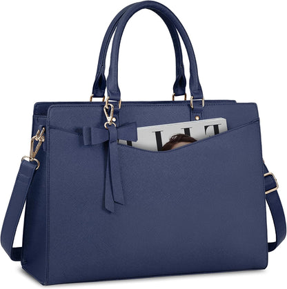 Laptoptas Voor Dames Van PU-leer Voor Werk En Reizen