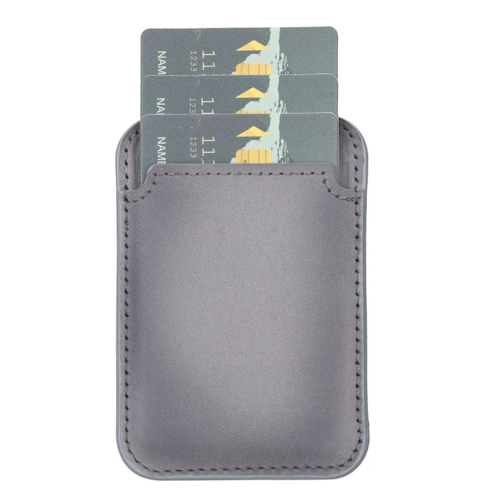 Maggy NE Magnetic Leather Card Holder RST9EF