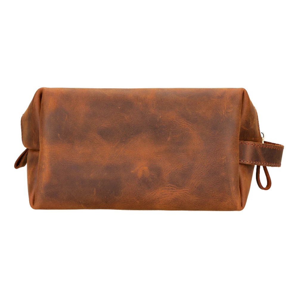 Eve Lederen Dopp Kit, Extra Groot
